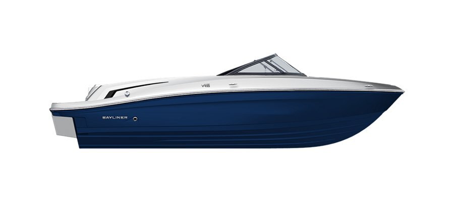 2025 Bayliner VR6 Bowrider Coque bleue solide