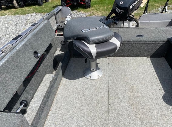 2015 Lund 1675 Pro Guide w/an Evinrude 60hp E tec