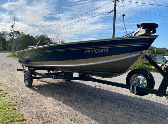 2019 Lund 1600 Fury Tiller