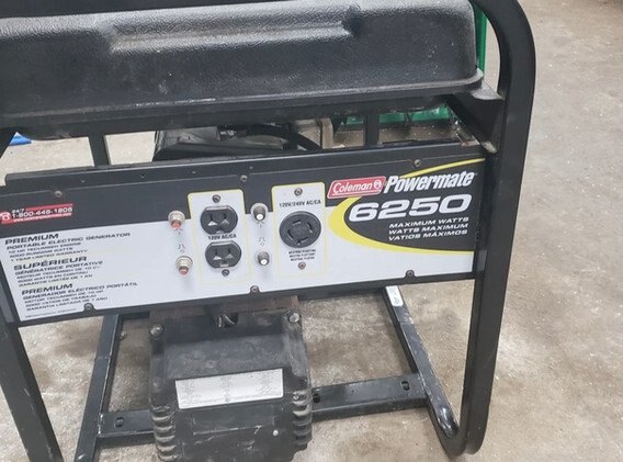 Coleman Powermate 6250/ 10 HP Generator