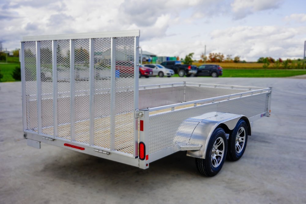 Tandem Axle 80x14 Aluminum Utility Trailer