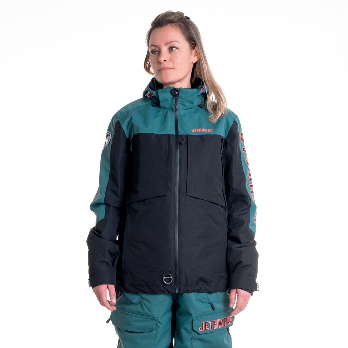 JACKET GLACIAL WOM DARK EMERALD M