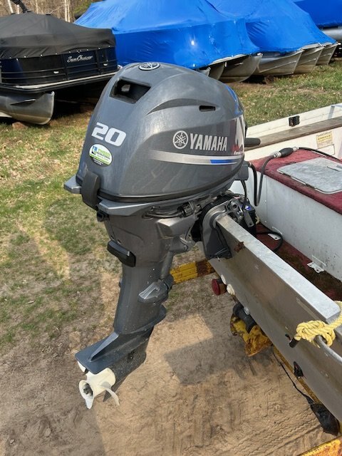 MID 1990'S SYLVAN 1467 NORTHWOOD FISHERMAN BOAT W/ A 2022 YAMAHA 4S ENGINE