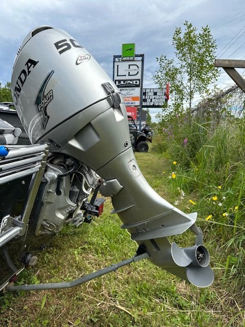 2010 LUND 1625 REBEL SS W/ 50HP HONDA 4S