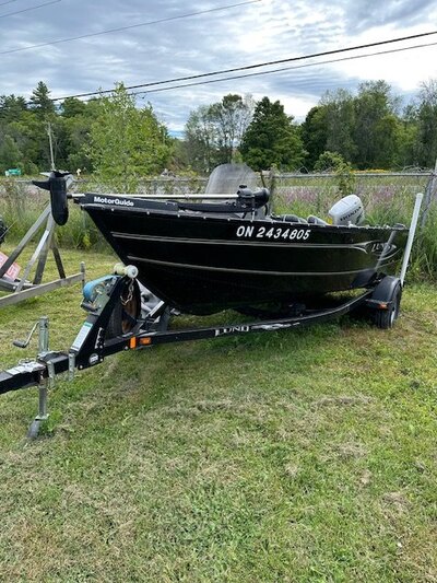 2010 LUND 1625 REBEL SS W/ 50HP HONDA 4S