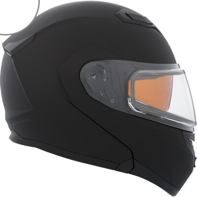 506033 HELM FLEX RSV EDL SOLID BK MAT M CKX