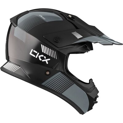520163 	HELM TX228 DART GY GLOSS M CKX
