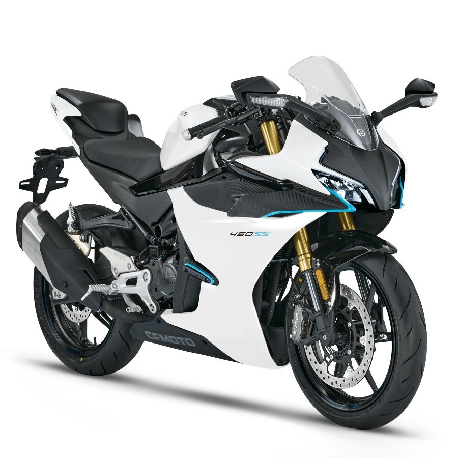 2024 CFMOTO 450SS Nebula White