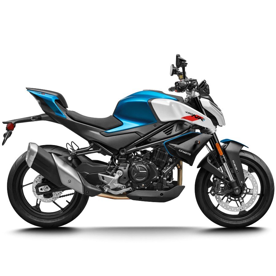 2024 CFMOTO 450NK Zephyr Blue