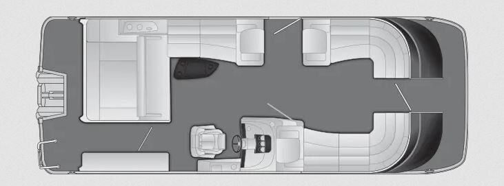 2024 Bennington QX25 Swingback 25 QXSB x1