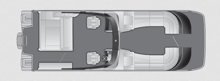 2024 Bennington Q30 Swingback w/ Windshield and Arch 30 QSBWA x2