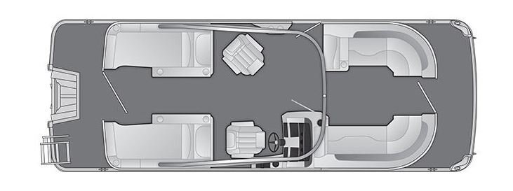 2024 Bennington L23 Stern Lounge w/ Arch 23 LCWA