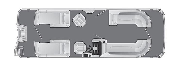 2024 Bennington L25 Stern Lounge 25 LCW