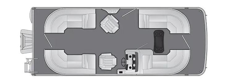 2024 Bennington SX22 Quad Bench 22 SXSR