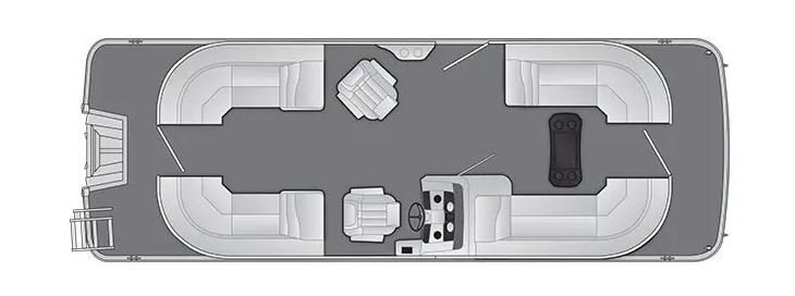 2024 Bennington SX24 Quad Bench 24 SXSR