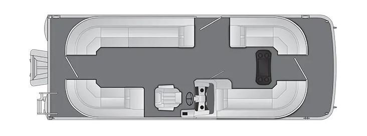 2024 Bennington SX24 Quad Bench 24 SXSRC