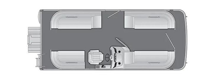 2024 Bennington SV22 Quad Bench 22 SVSR SPS