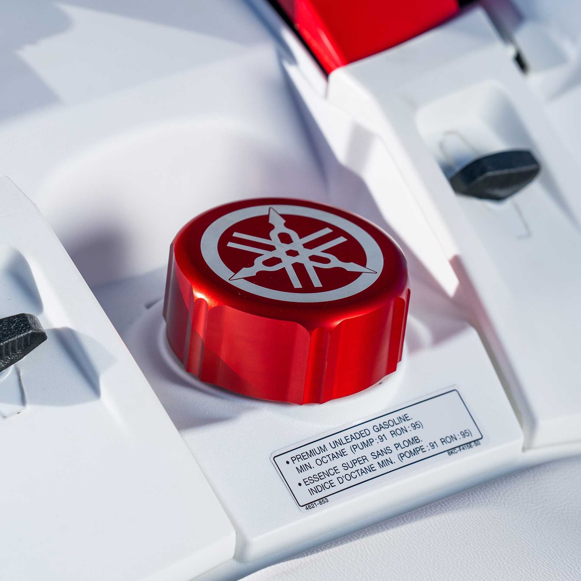 Billet Fuel Cap red