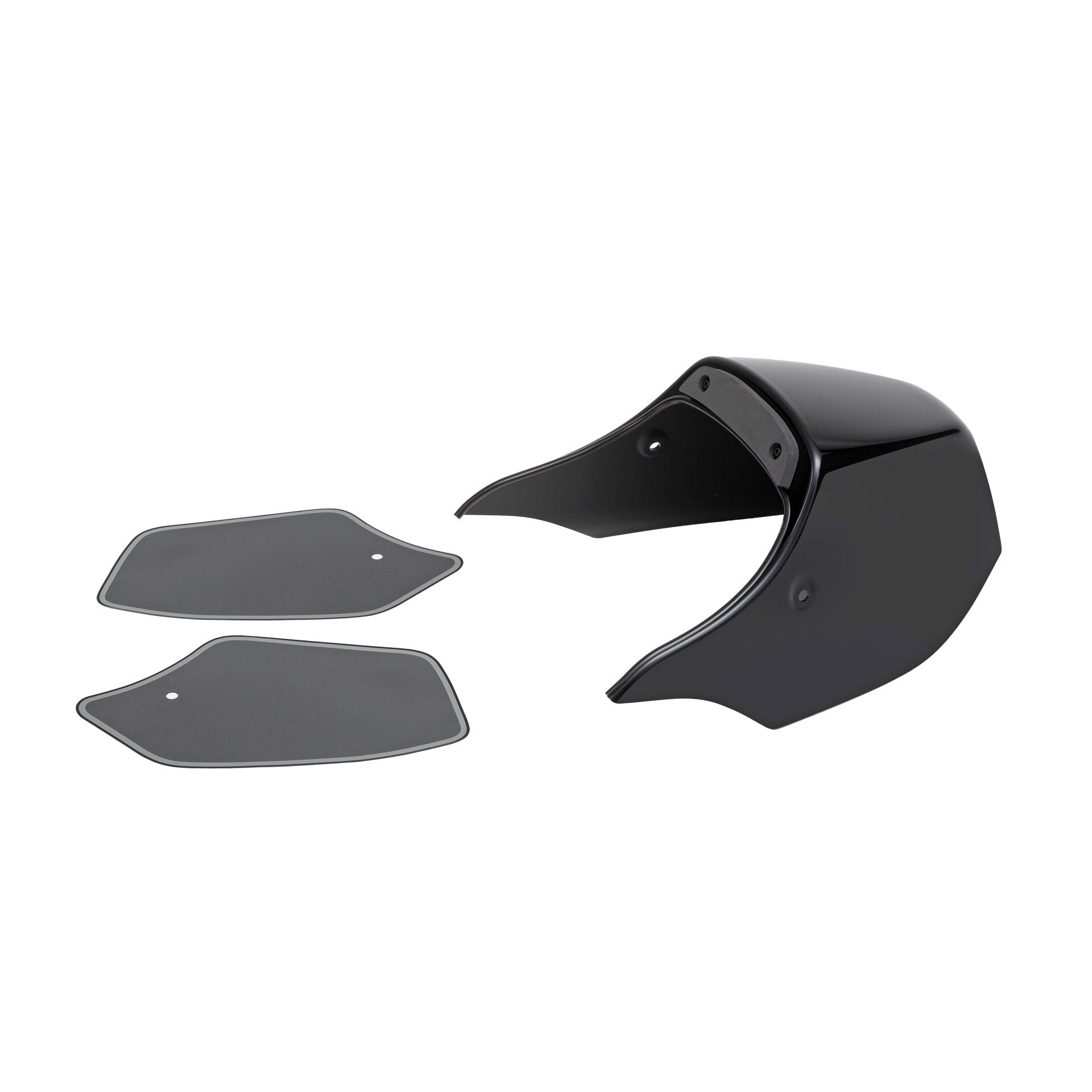 XSR900 Single Seat Cover black/d0d2d7