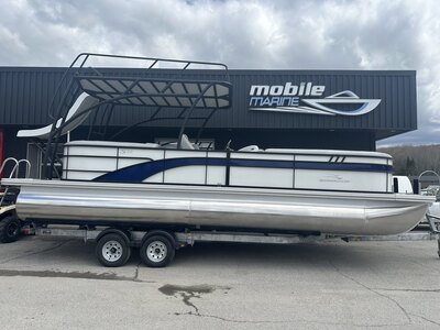 2023 Bennington 25 SXSRTD Top Deck Waterslide 175HP Yamaha VMAX SHO