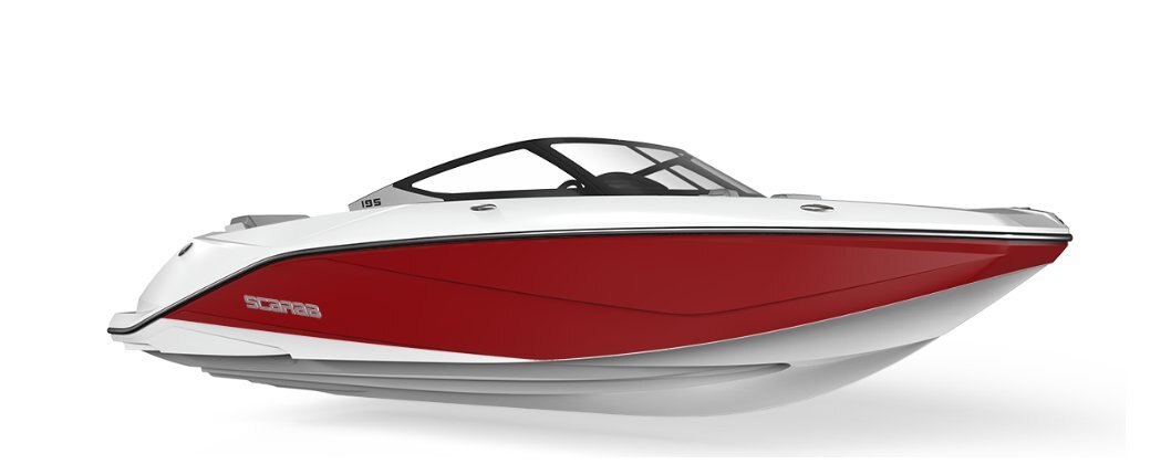 2025 Scarab 195 SE CRIMSON RED