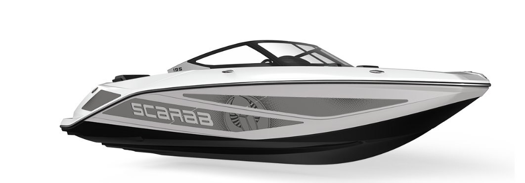 2025 Scarab 195 LX BLACK/PEARL GRAY