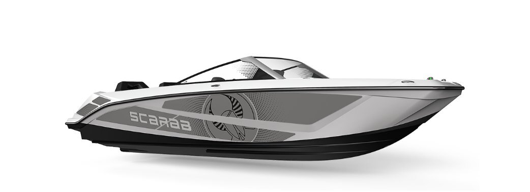 2025 Scarab 235 LX BLACK/PEARL GRAY