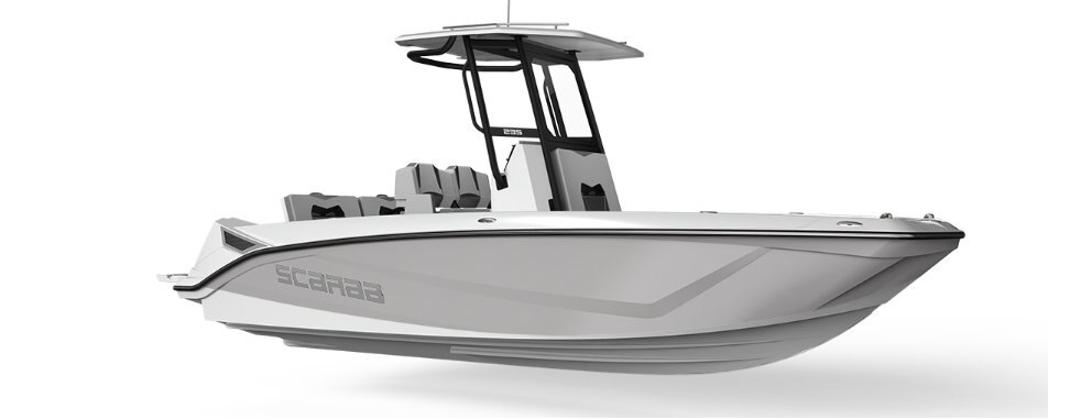 2025 Scarab 235 Open SE PEARL GRAY