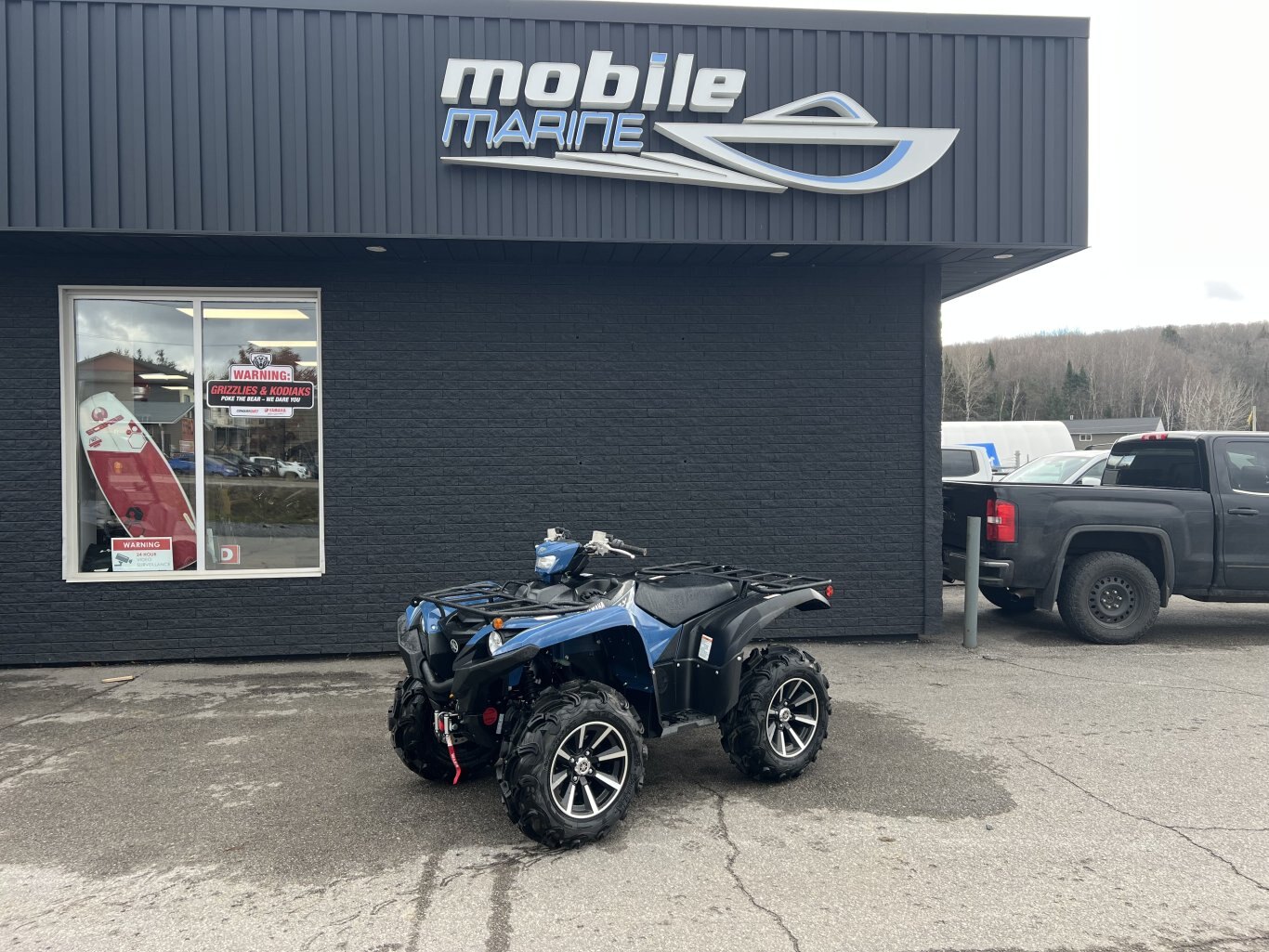 2025 Yamaha Grizzly EPS SE Dusty Blue