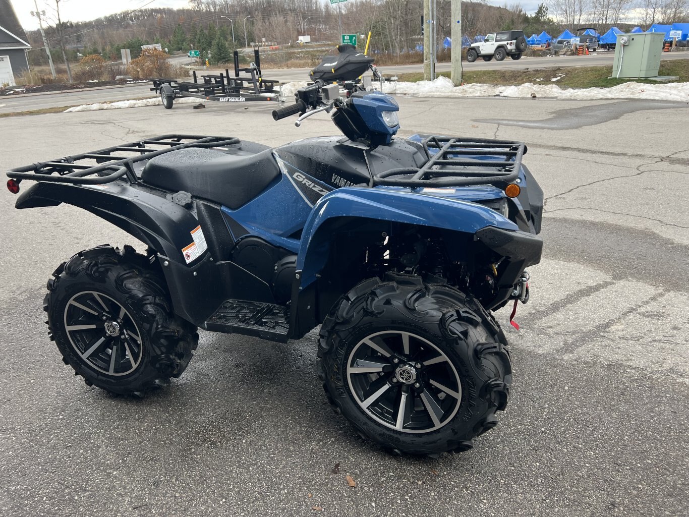 2025 Yamaha Grizzly EPS SE Dusty Blue