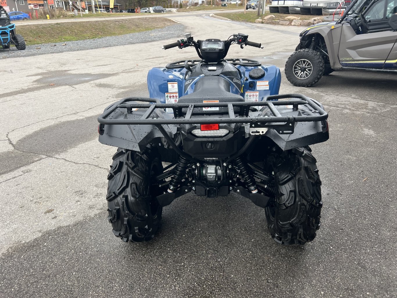 2025 Yamaha Grizzly EPS SE Dusty Blue