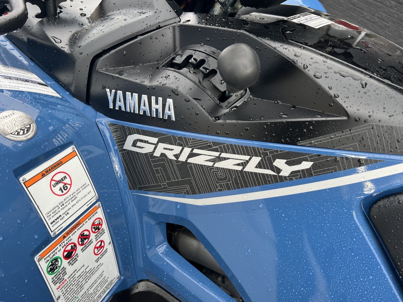 2025 Yamaha Grizzly EPS SE Dusty Blue