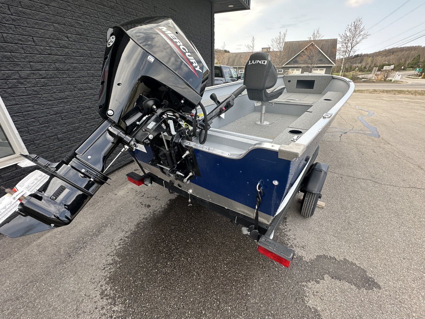 2025 Lund 1400 Fury Tiller Mercury 30HP