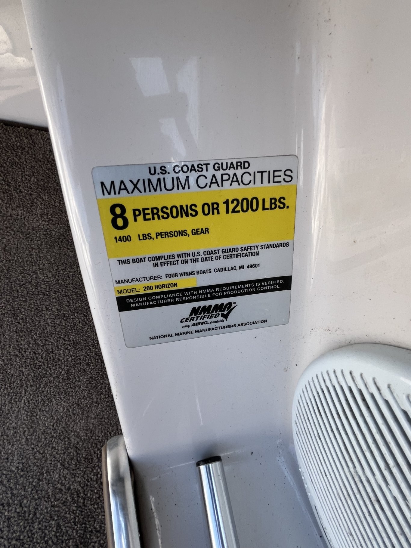 2007 Fourwinns Horizon H200