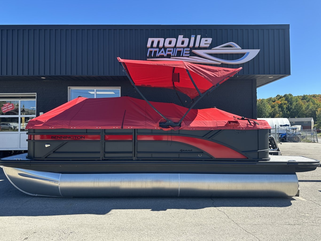 2026 Bennington 20SL TRI TOON 115HP YAMAHA VMAX SHO