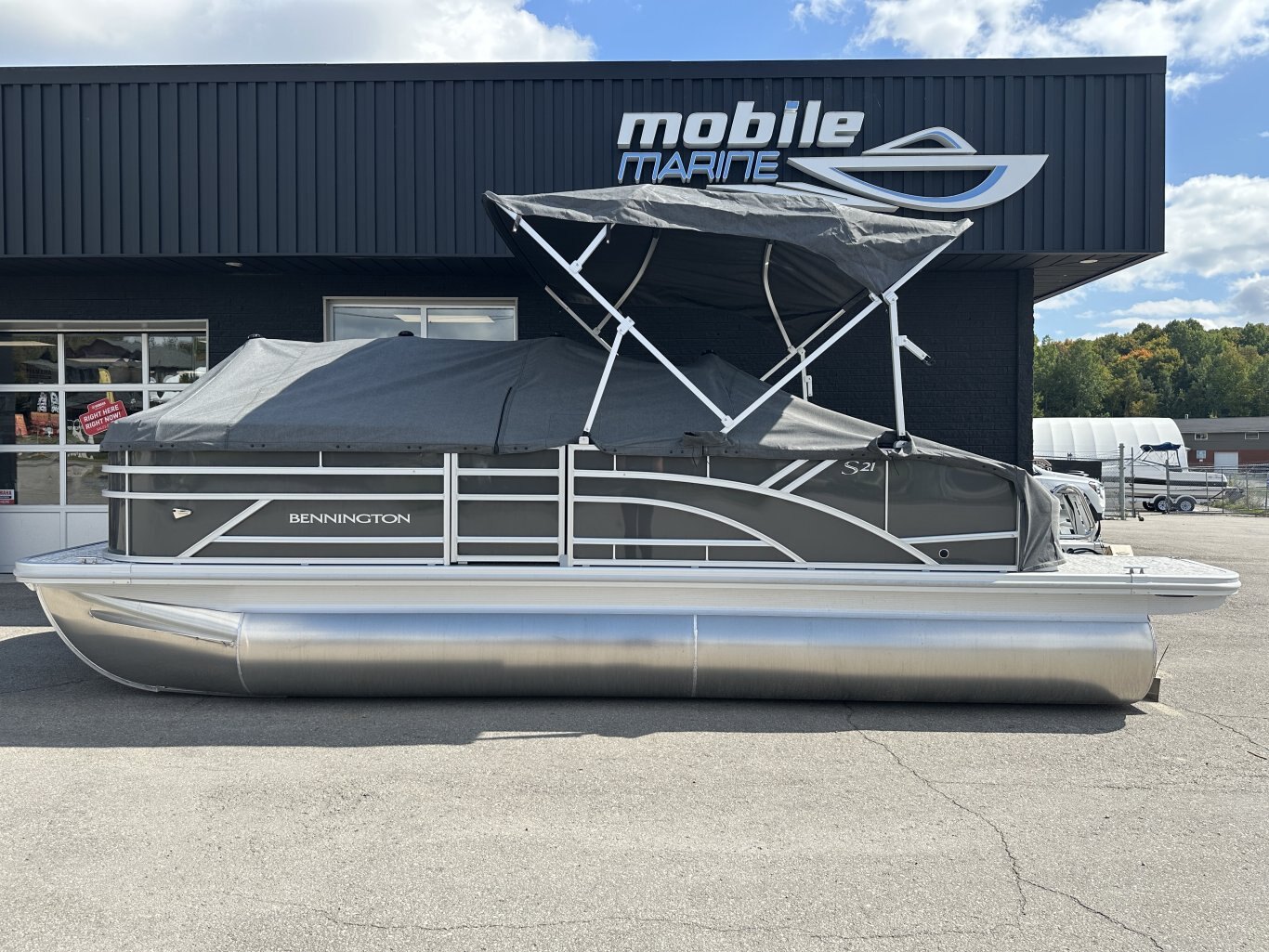 2026 Bennington 21SSBSE 115HP YAMAHA VMAX SHO