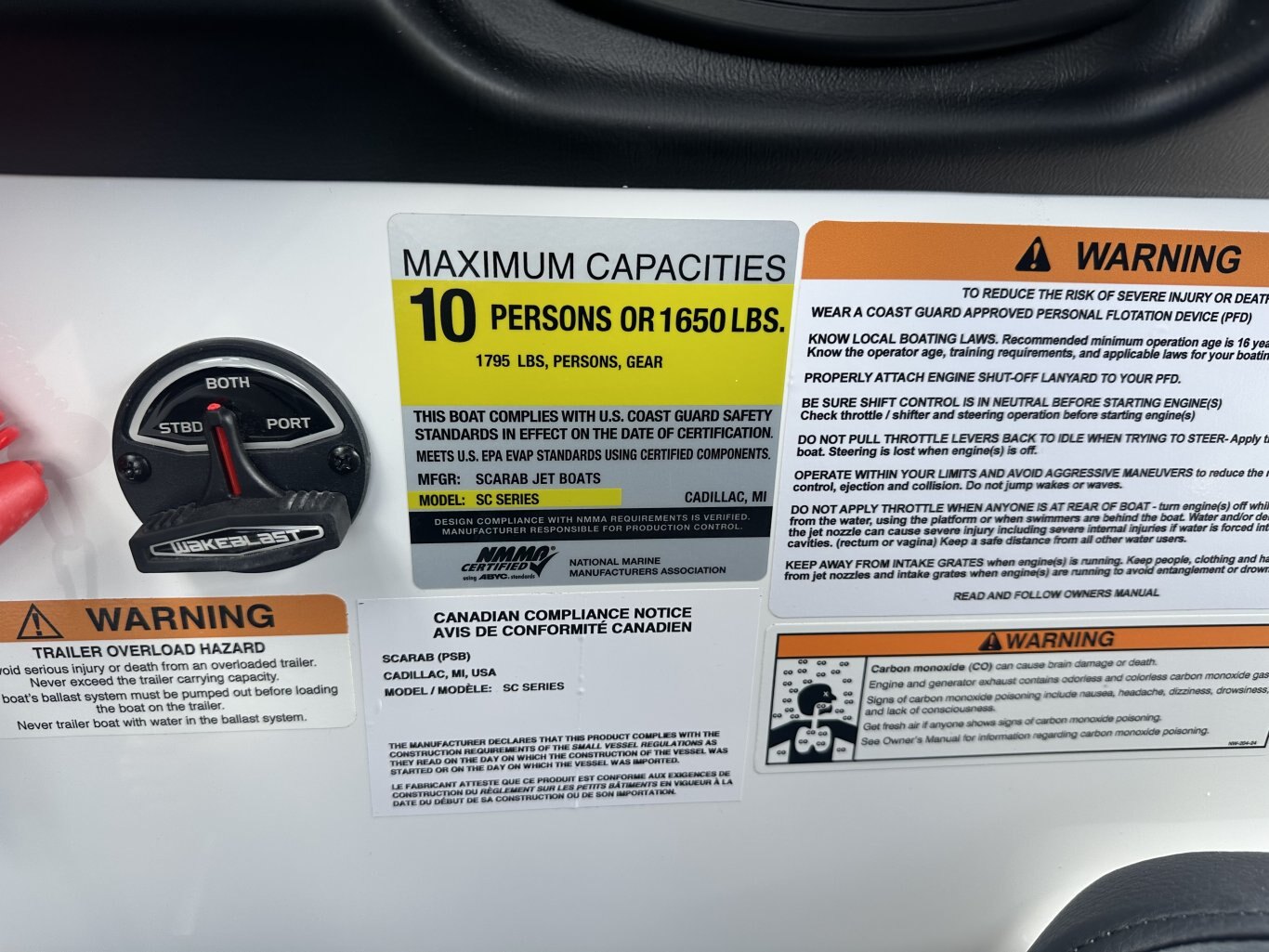 2026 SCARAB 215 LX WAKE