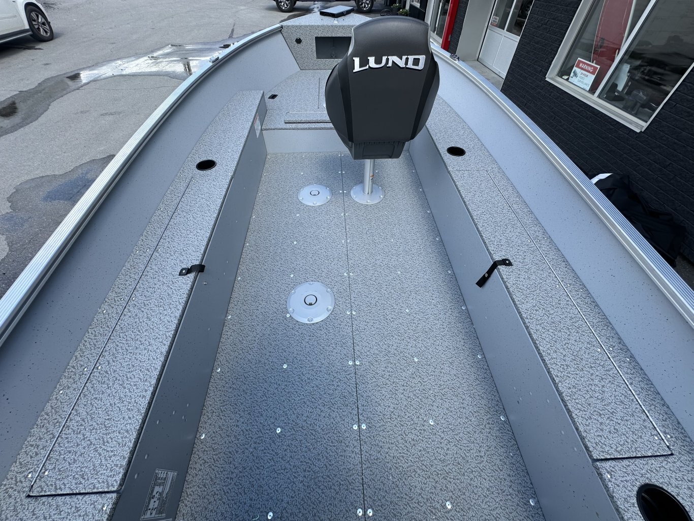 2026 LUND 1600 FURY TILLER MERCURY 40HP