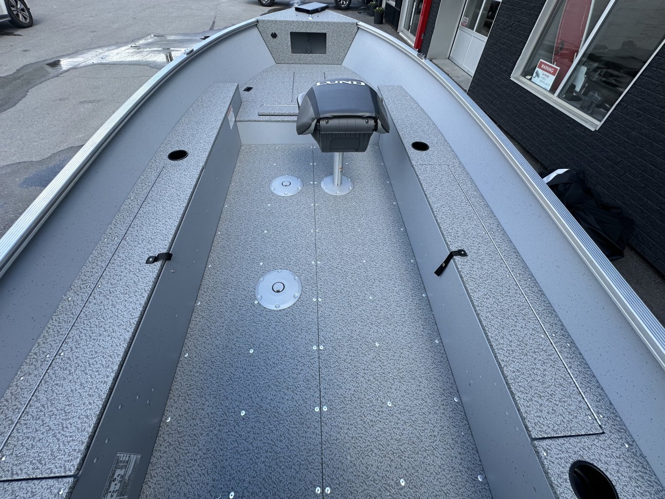 2026 LUND 1600 FURY TILLER MERCURY 40HP