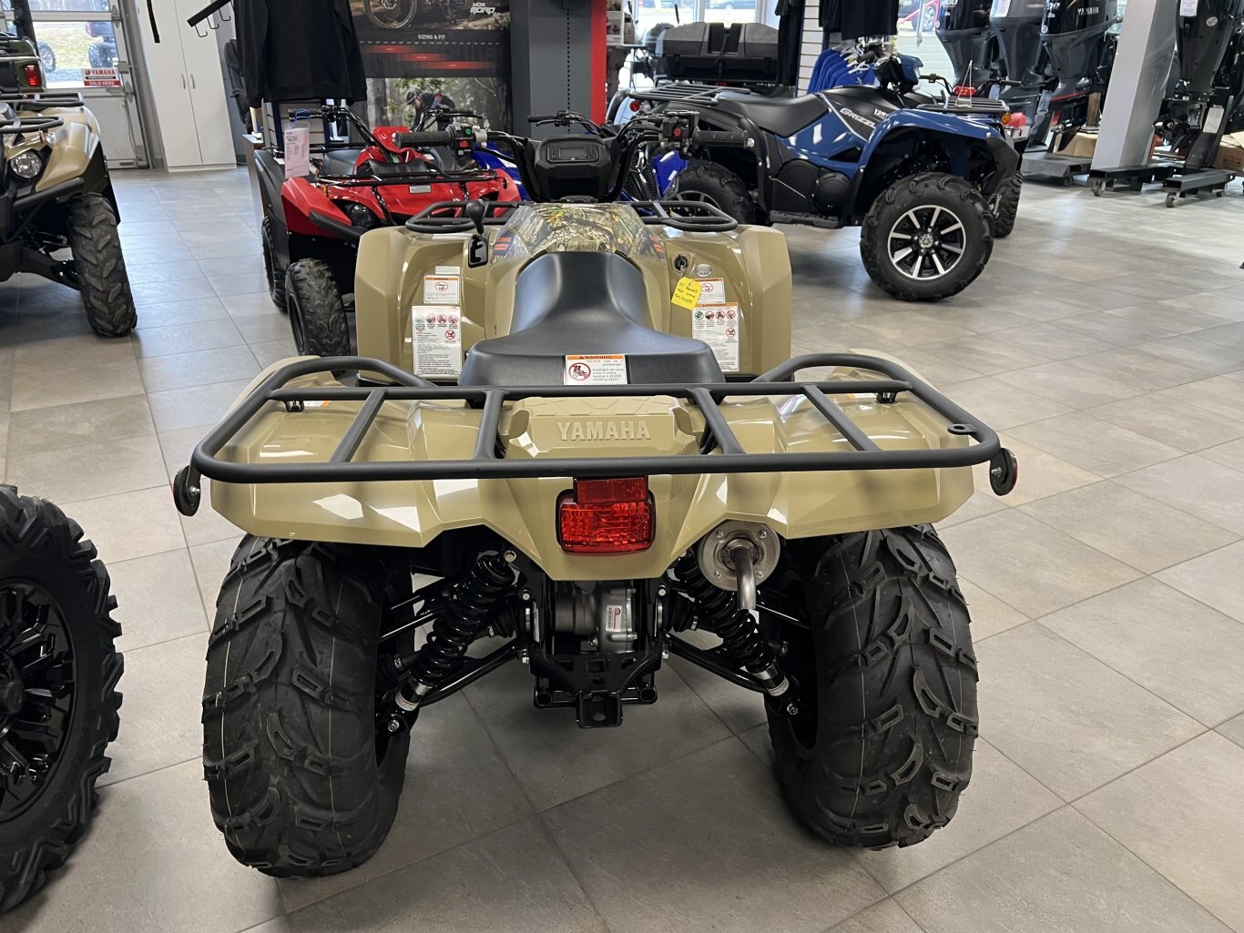 2025 Yamaha Kodiak 450 EPS Fall Beige with Realtree Edge