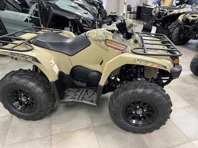 2025 Yamaha Kodiak 450 EPS Fall Beige with Realtree Edge