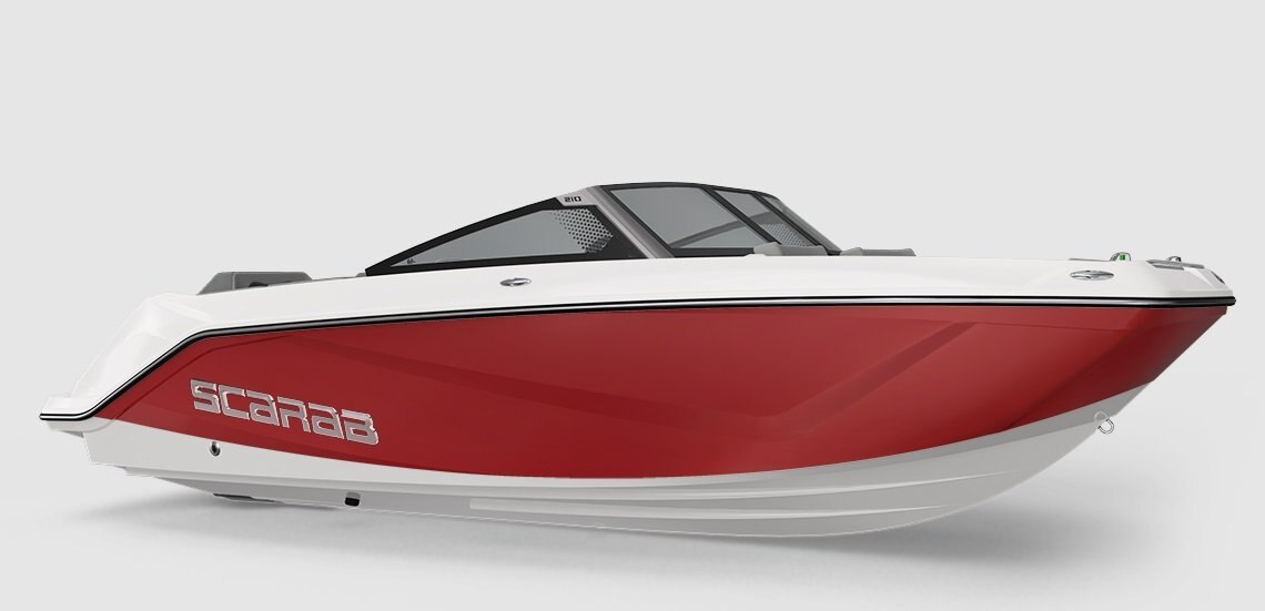 2026 Scarab 210 SE Crimson Red