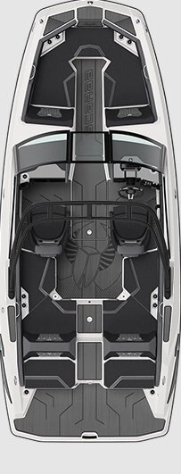 2026 Scarab 210 LX Black/Pearl Gray