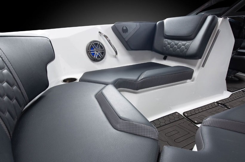 2026 Scarab 215 LX Black/Afterburner Orange