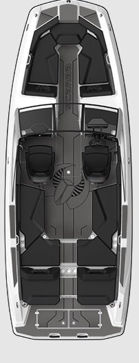 2026 Scarab 235 LX Black/Pearl Gray