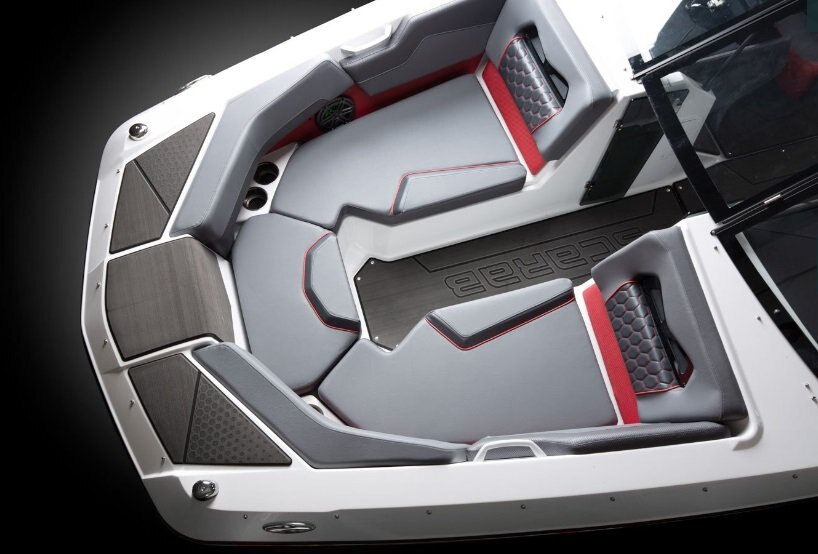 2026 Scarab 235 LX WAKE Black/Pearl Gray