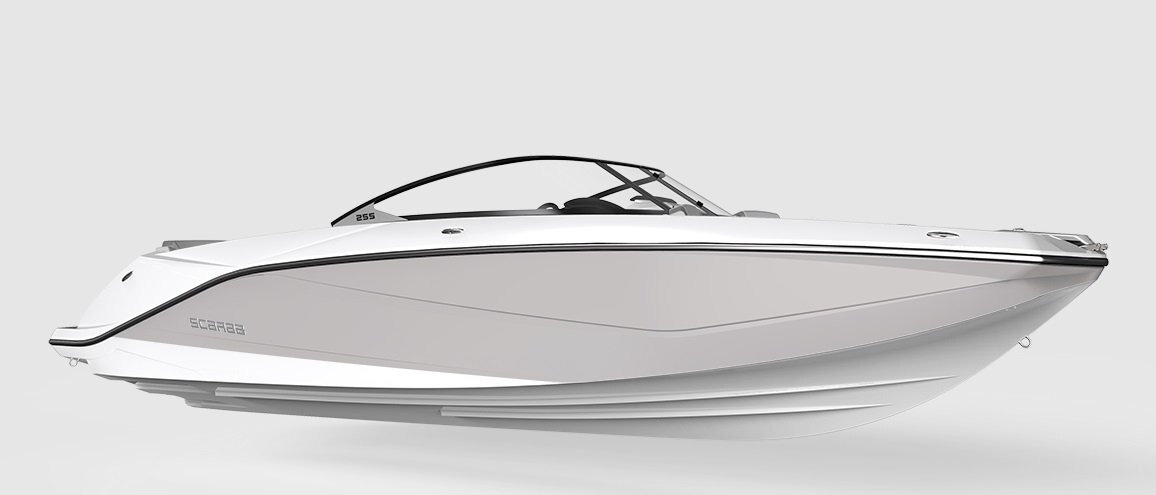 2026 Scarab 255 SE Pearl Gray