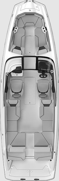 2026 Scarab 255 SE Pearl Gray