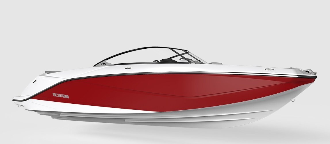 2026 Scarab 255 SE Crimson Red