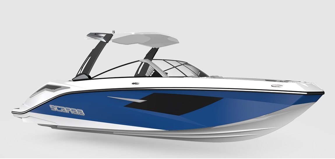 2026 Scarab 285 SE Denim Blue